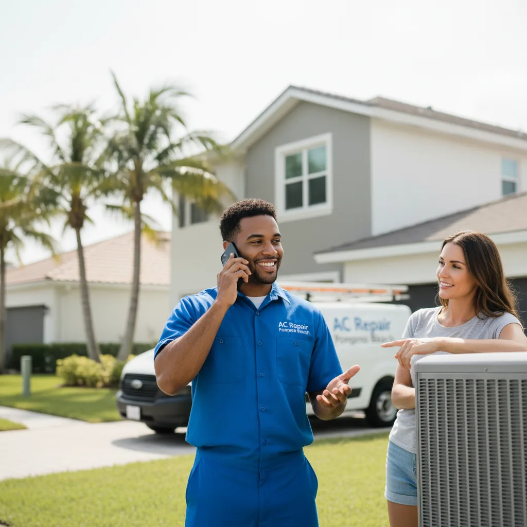 AC Repair Pompano Beach customer support in Franklinton